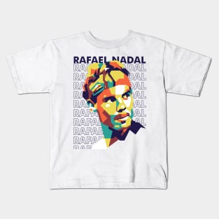 Rafael Nadal The King Of Clay Kids T-Shirt